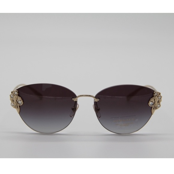 NEW VE2196 1252/8G SUNGLASSES VERSACE MOD 2196-B EYEWEAR VERSACE VE2196B - Picture 3 of 9